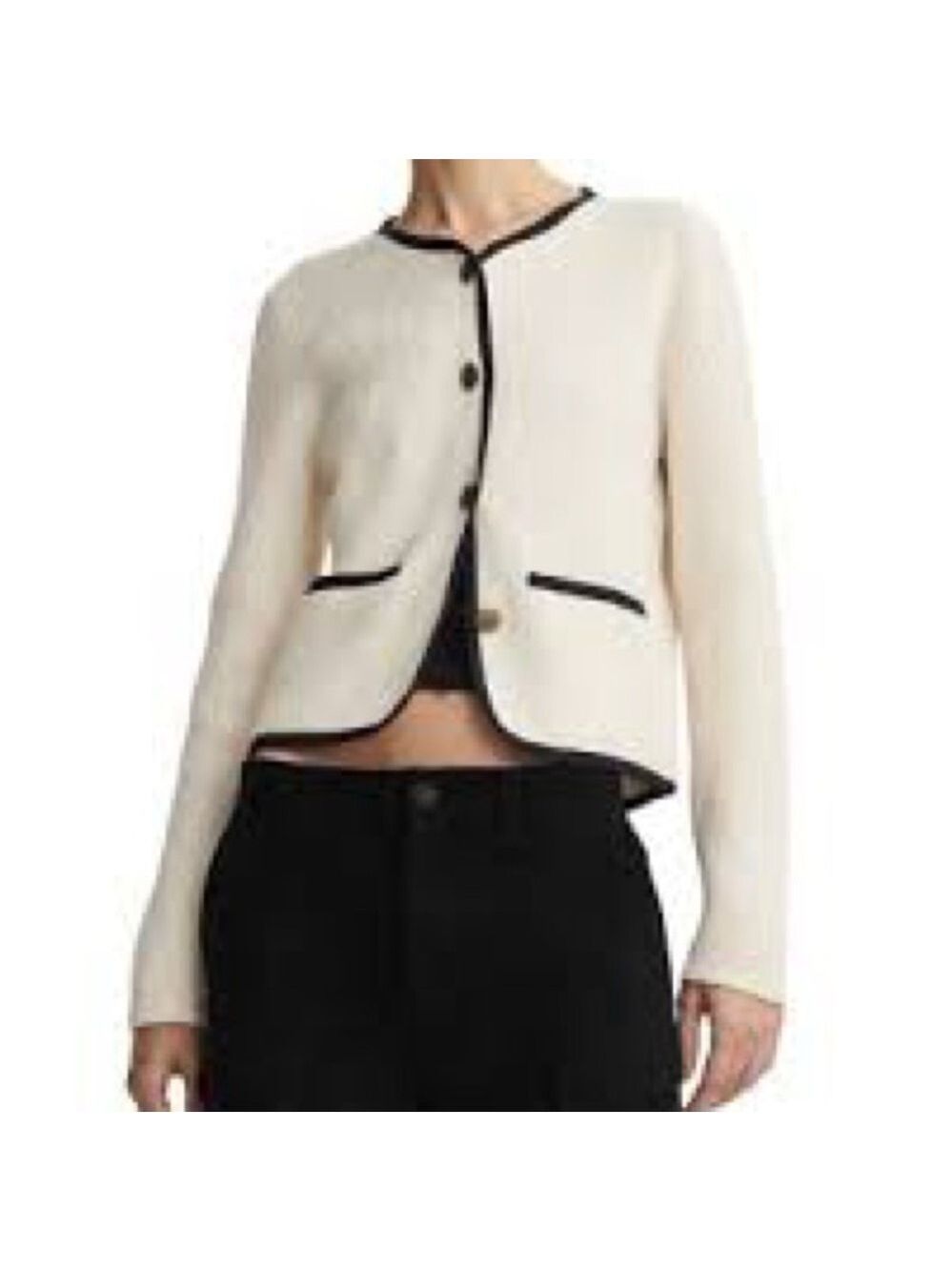 Rag & Bone Nancy Merino Wool-Blend Cardigan Medium EUC - Picture 7 of 8